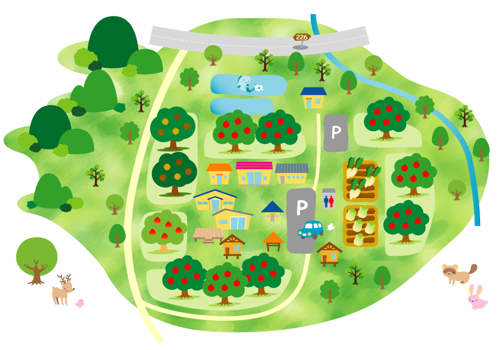 アップルファームmap